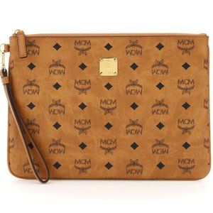 MCM Visetos Cosmetic Pouch/Make-up Bag
